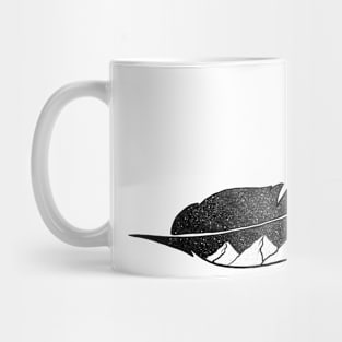 Cosmic Feather Mug